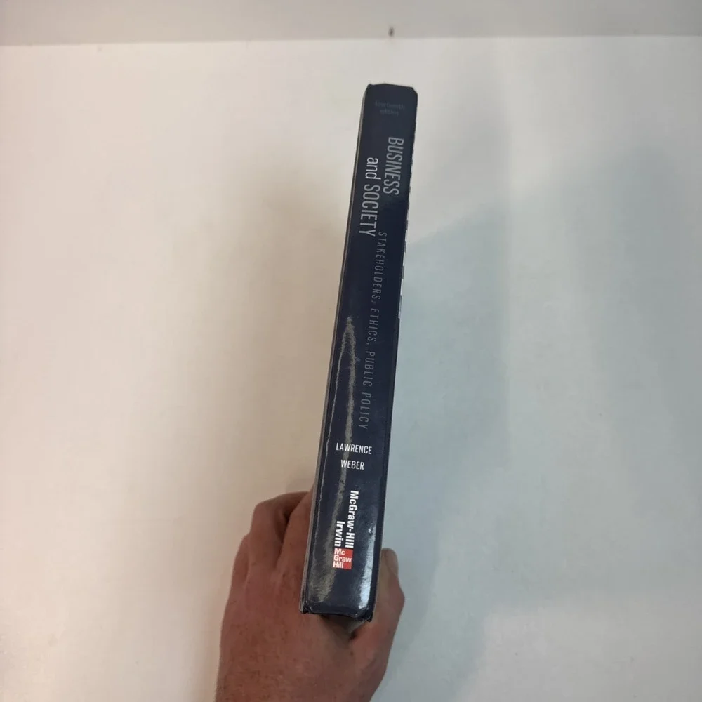 Business and Society : Stakeholders, Ethics, Public Policy by Anne T (hard Cover